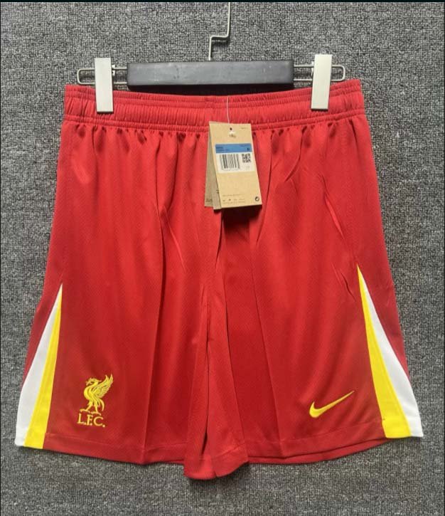 c951fe79f2c70271bc19ad2cc5f13efb 2024/2025 Liverpool Home Shorts 1:1 Thai Quality - Image 1