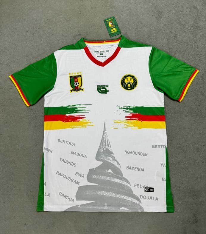 cb26d9dc69437b2e6fe3dc81bf140ffb 2025 Cameroon Third Away Football Shirt 1:1 Thai Quality - Image 1