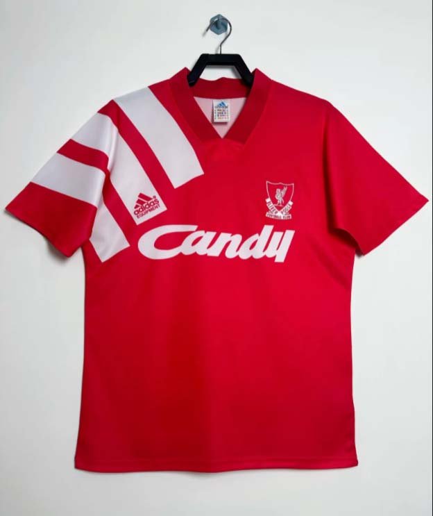 cc0e38d02584759a67919fc98c0a8b6f 1991/1992 Retro Liverpool Home Football Shirt 1:1 Thai Quality - Image 1