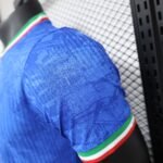 2025 Player Version Italy Training Wear Blue Football Shirt 1:1 Thai Quality - Image 6