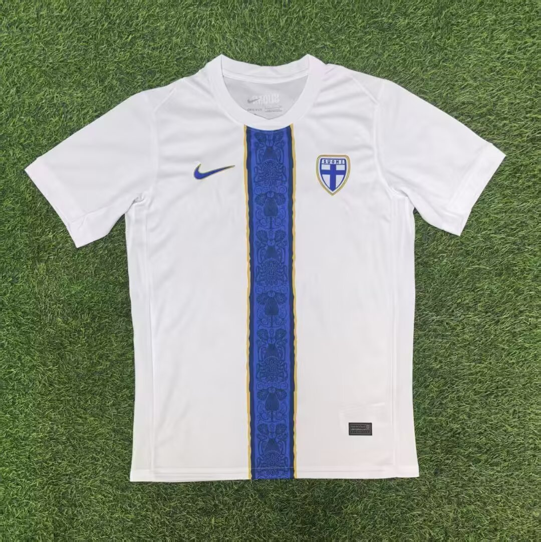d49b9e11019cc25ea53616c3bb84f082 2025 Finland National Team Home Football Shirt 1:1 Thai Quality - Image 1
