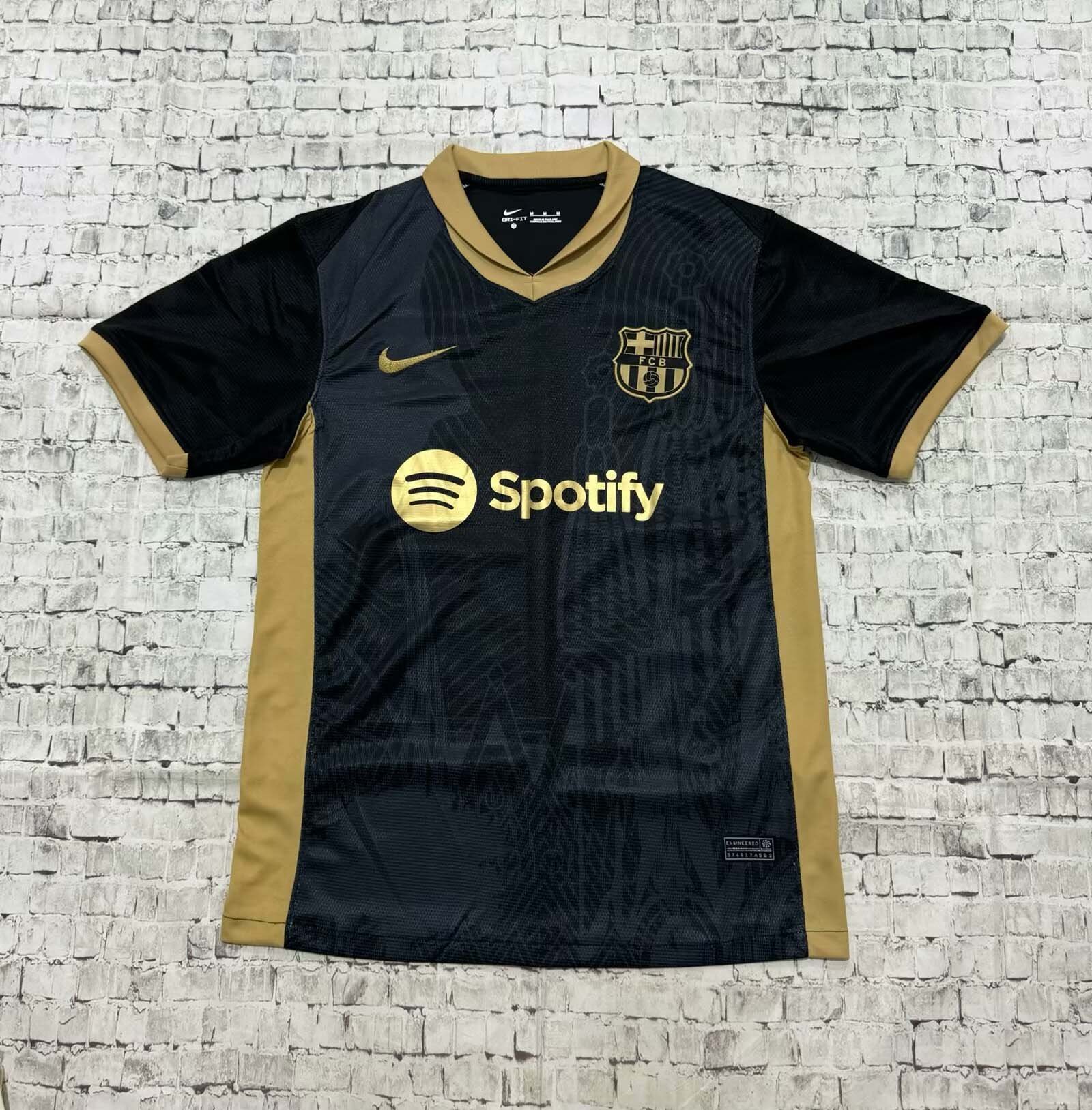 d7f9f9fc633fceb955bcbaeb043076c7 2024/2025 Barcelona Special Edition Yellow Football Shirt 1:1 Thai Quality - Image 1