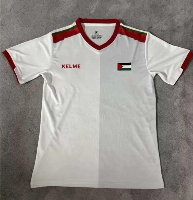d872efe752643f23a5610e7e4be6d382 2024 Palestine Away Football Shirt 1:1 Thai Quality - Image 1