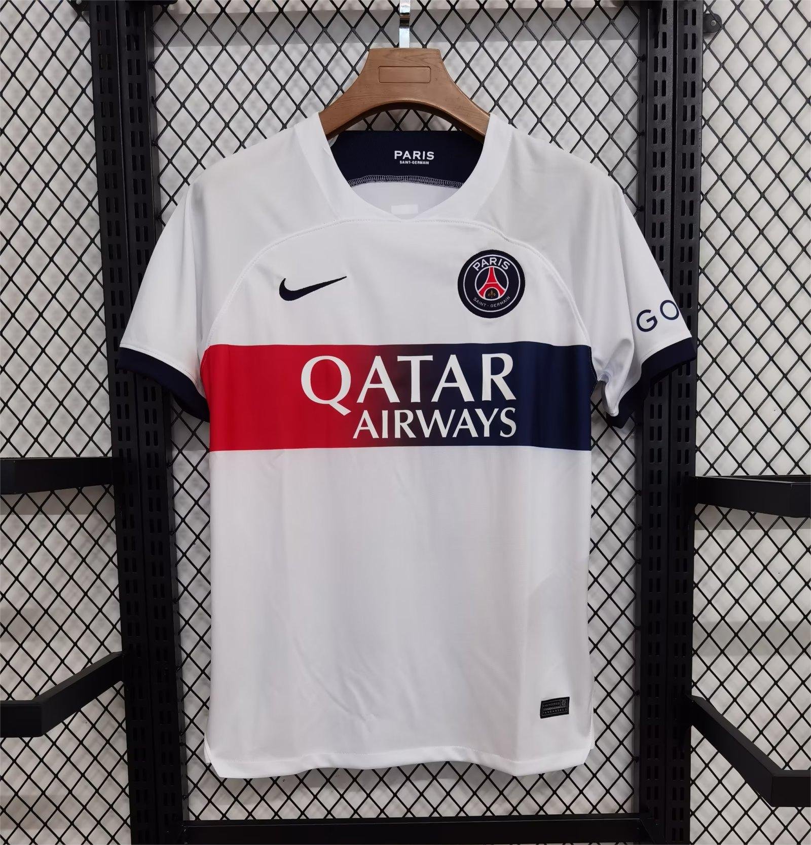 dc729f476140d5be16225ce96faa5699 2023/2024 Psg Paris Saint-Germain Away Football Shirt - Image 1