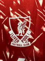1989/1991 Retro Long Sleeve Liverpool Home Football Shirt 1:1 Thai Quality - Image 7