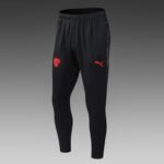 2025/2026 AC Milan Half-Pull Training Suit Black Soccer Jersey 1:1 Thai Quality Set - Image 5