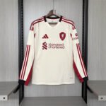 2025/2026 Long Sleeve Liverpool Away Football Shirt 1:1 Thai Quality