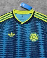 （s-4xl）2026-2027 Colombia Away Blue Soccer Jersey AAA - Image 2
