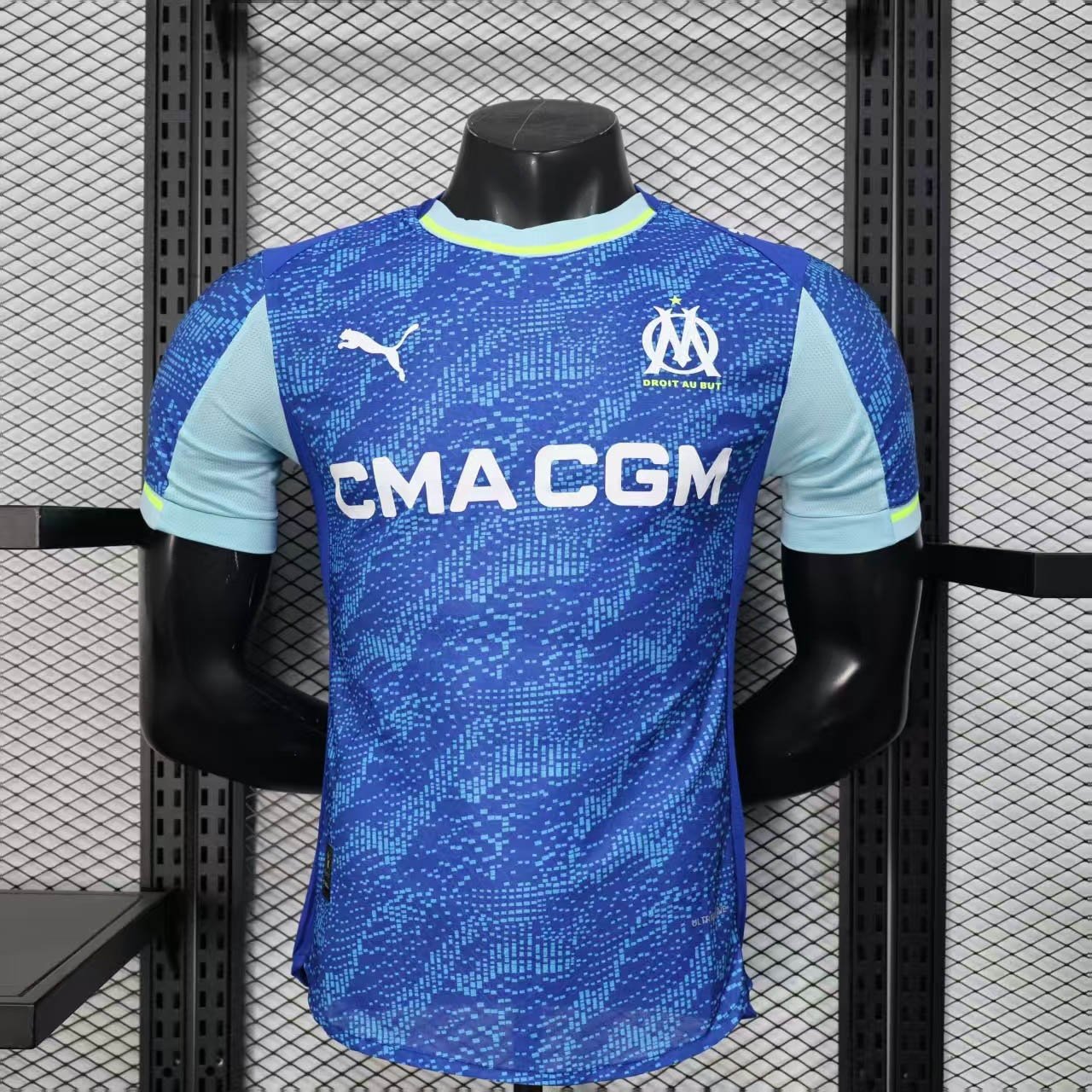 e8a901090a79b3c6a575278c080300bf 2025/2026 Player Version Olympique de Marseille Third Away Football Shirt 1:1 Thai Quality - Image 1
