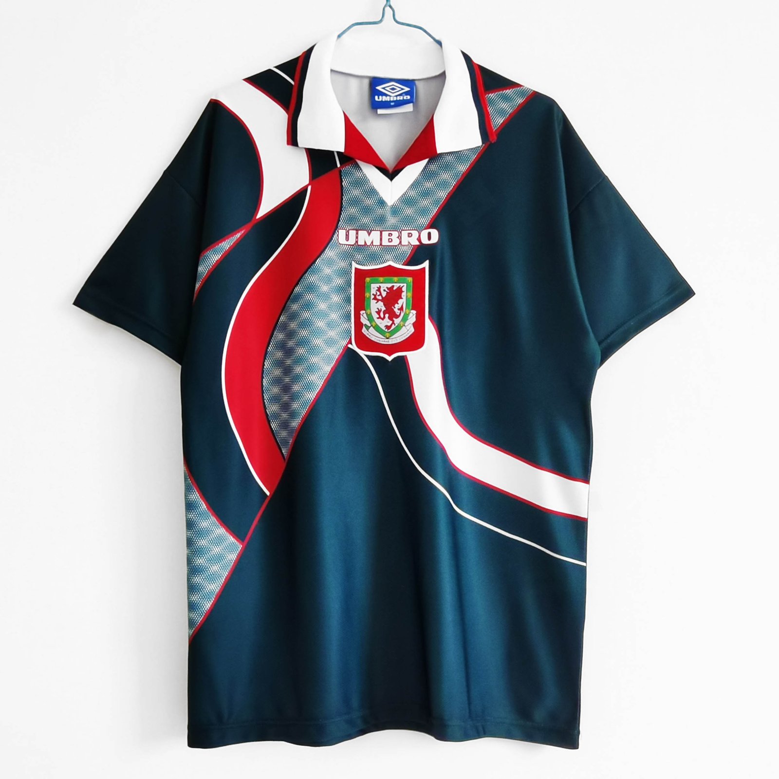 ec22faadbdd12697240e32ba657e12f0-1 1994 Retro Wales Away Football Shirt 1:1 Thai Quality - Image 1
