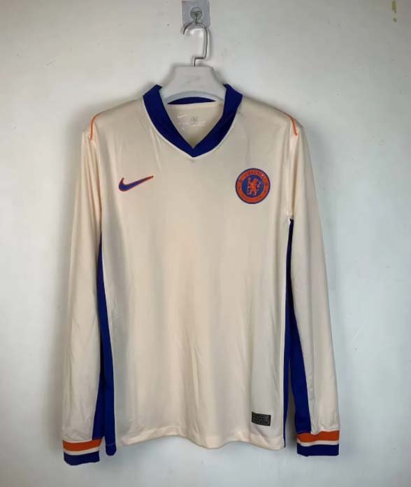 ef4313683207a3b900e1f0a5c23b78eb 2024/2025 Long Sleeve Chelsea Away Football Shirt 1:1 Thai Quality - Image 1