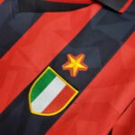 1993/1994 Retro AC Milan Home Football Shirt 1:1 Thai Quality - Image 5