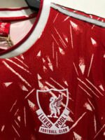 1989/1991 Retro Long Sleeve Liverpool Home Football Shirt 1:1 Thai Quality - Image 5