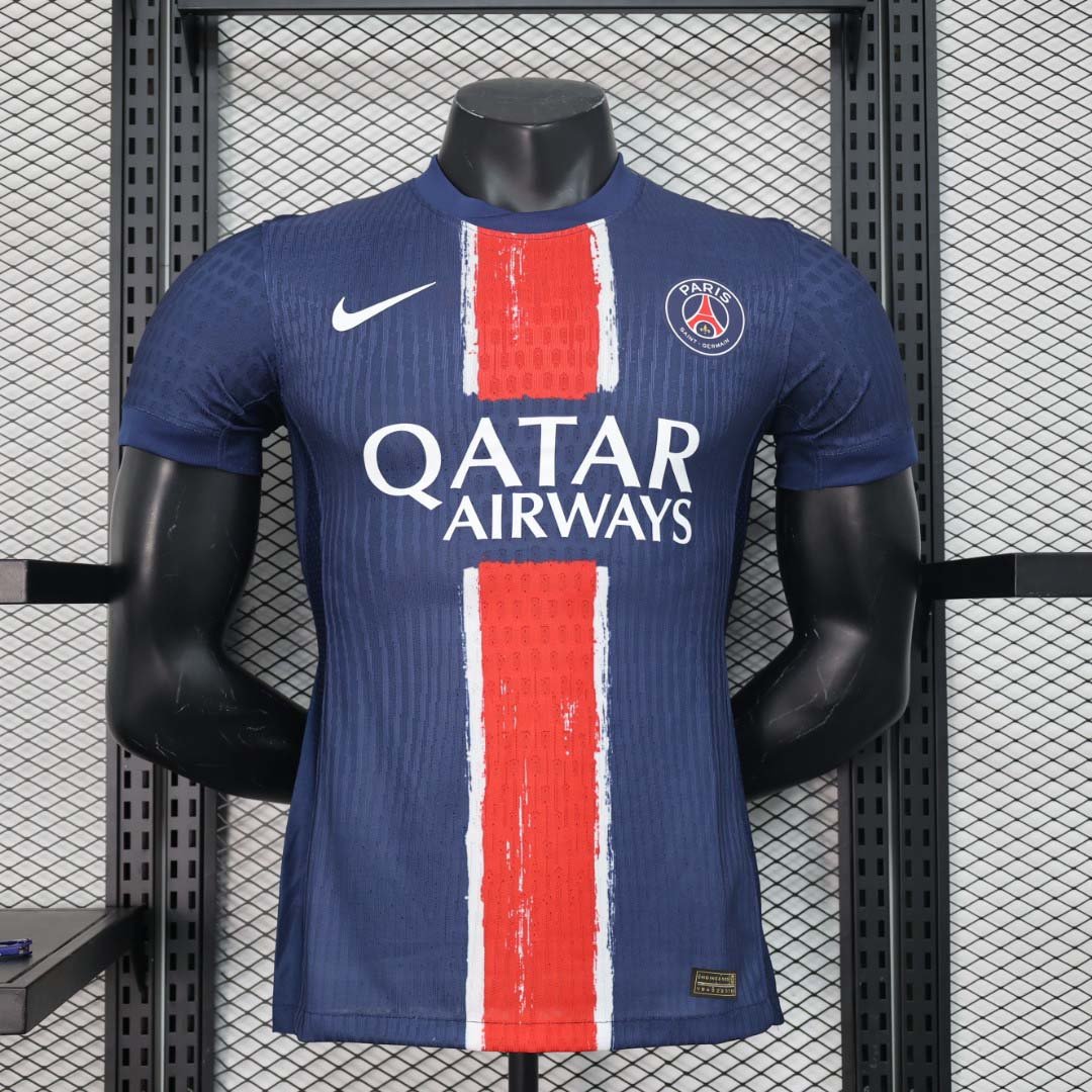 f185a3580d5b8e292be112cad68b3ba1 2024/2025 Player Version Psg Paris Saint-Germain Home Football Shirt 1:1 Thai Quality - Image 1