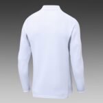 2025/2026 Real Madrid Long Zipped Jacket White Football Shirt Set - Image 4
