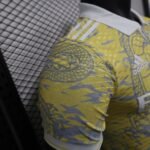 2024/2025 Player Version Real Madrid Special Edition Yellow Football Shirt 1:1 Thai Quality - Image 3