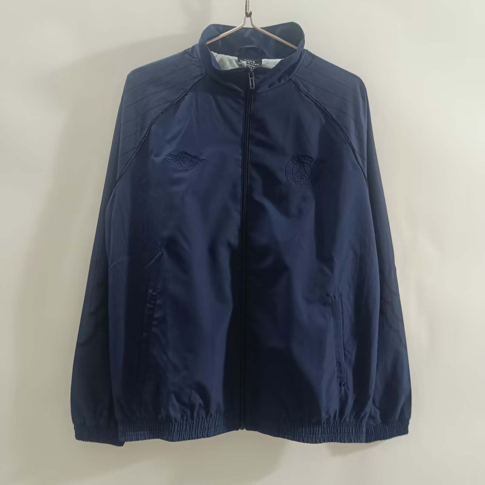 f9614672e0f487c9cf893d6594da285f-1 2025/2026 PSG Windbreaker Navy blue Football Shirt 1:1 Thai Quality - Image 1