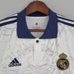 2022/2023 Real Madrid Chinese Dragon Football Shirt White - Image 3