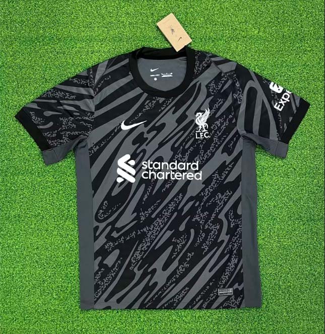 fb621ae8d0e155cc73d3ac659feae1c1 2024/2025 Liverpool Goalkeeper Black Soccer Jersey 1:1 Thai Quality - Image 1