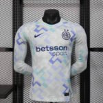 2025/2026 Player Version Long Sleeve Away Football Jersey1:1 Quality Thai
