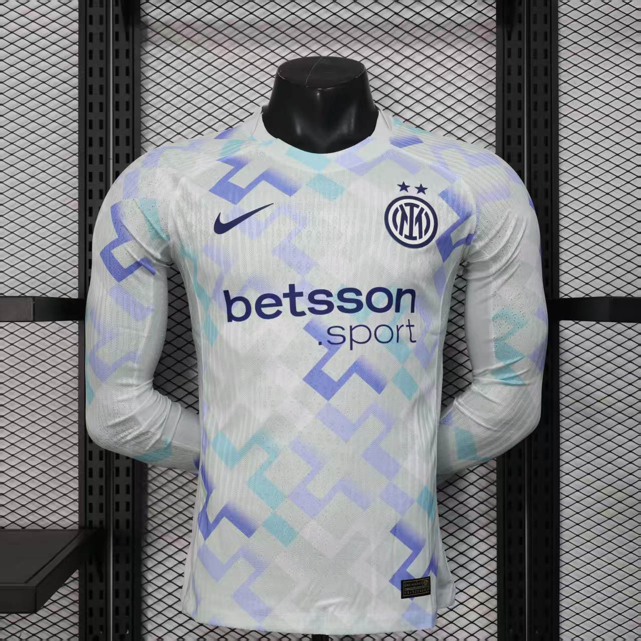 ff3bf191faf27bbedb270629e4a7e460 2025/2026 Player Version Long Sleeve Away Football Jersey1:1 Quality Thai - Image 1