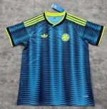 （s-4xl）2026-2027 Colombia Away Blue Soccer Jersey AAA