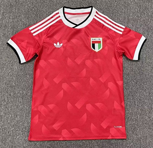 psc (1) (s-4xl)2026 World Cup UAE Away Red Soccer Jersey AAA - Image 1