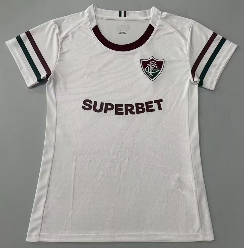 psc (1) 2026-27 Fluminense de Feira Away White Women Soccer Jersey AAA - Image 1