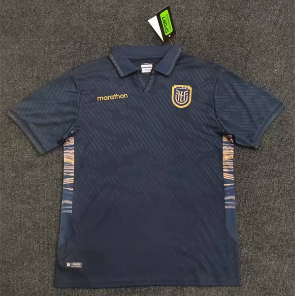 psc (2) (s-4xl)2026-27 Ecuador Away Blue Soccer Jersey AAA - Image 1