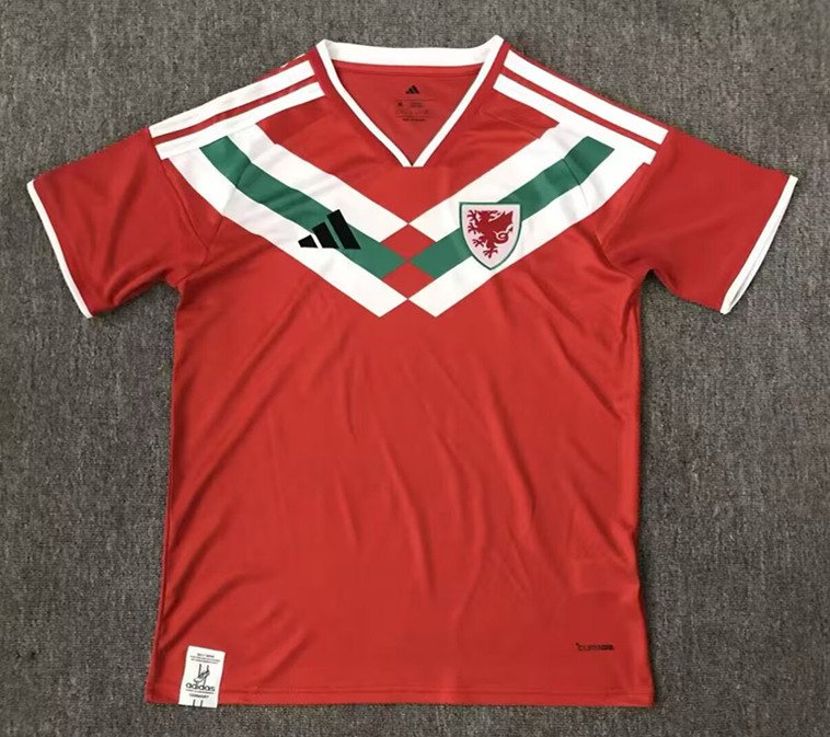 psc (2) (s-4xl)2026-2027 Wales Home Red Soccer Jersey AAA - Image 1