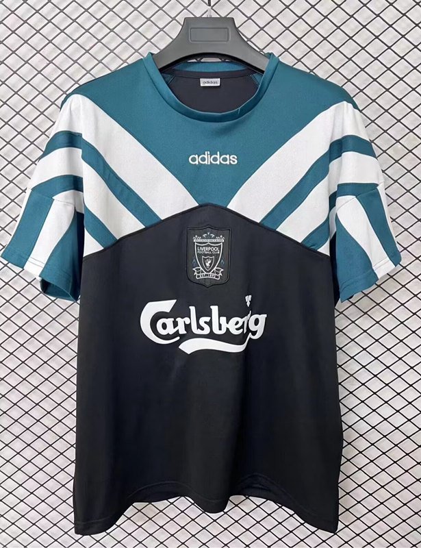 psc (3) Retro Version 96-97 Liverpool Black Soccer Jersey AAA - Image 1