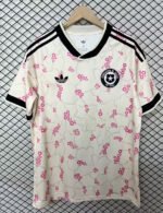 (S-4XL)26-27 Chile Away White Soccer Jersey AAA