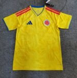 （s-4xl）2026-2027 Colombia Home Yellow Soccer Jersey AAA