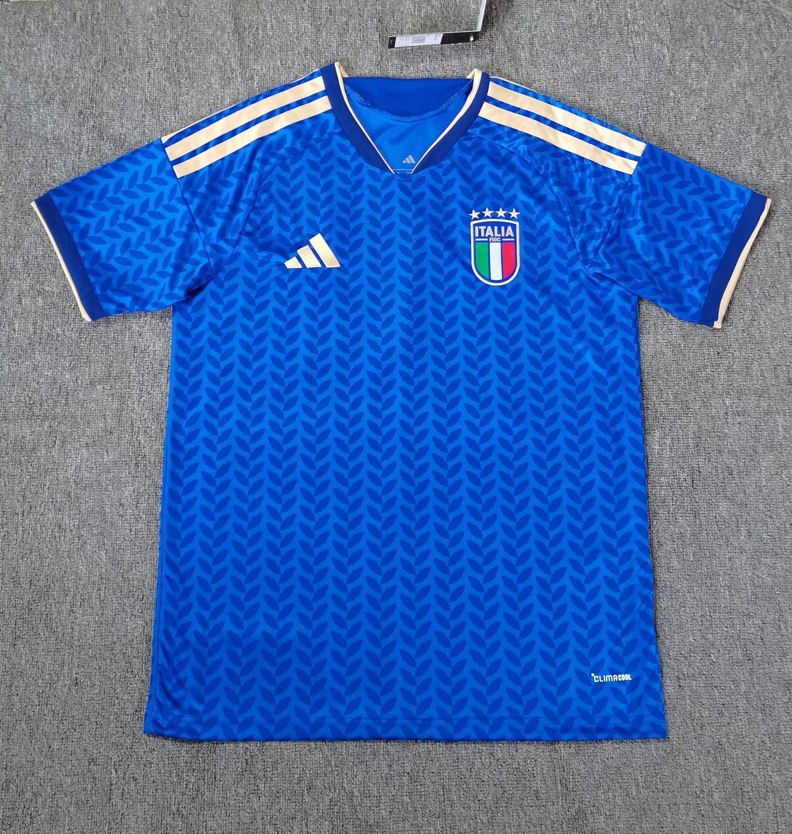 hdrpl (S-4XL) 2026-2027 Italy Home Blue Soccer Jersey AAA - Image 1