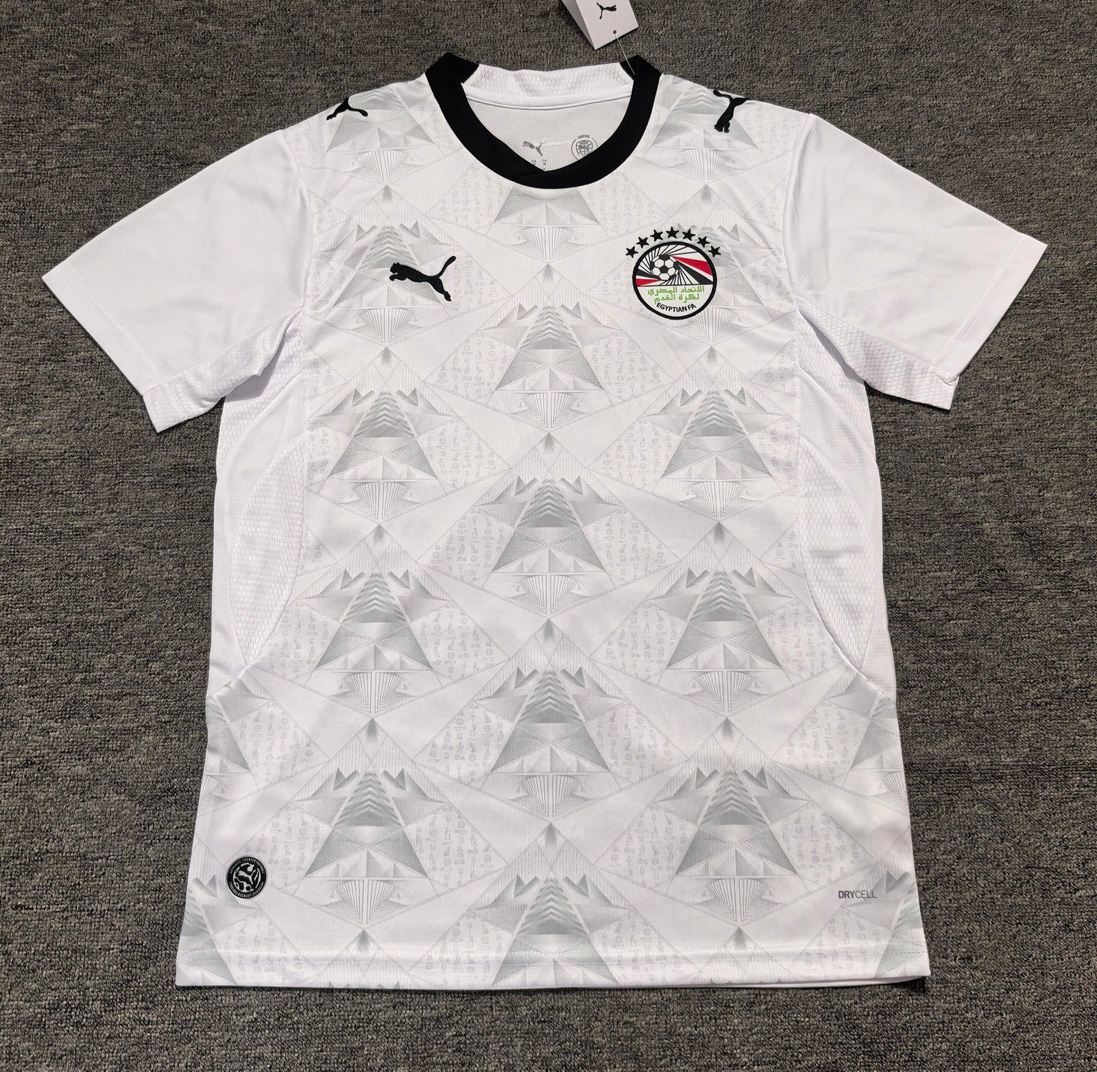 N4031 (S-4XL) 2026-2027 Egypt Away White Soccer Jersey AAA - Image 1