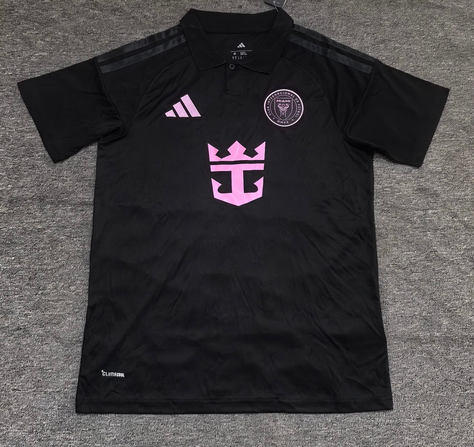 N4031 (S-4XL) 2026-2027 Inter Miami Away Black Soccer Jersey AAA - Image 1