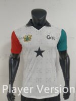 Player Version 2026-2027 Ghana Away White Soccer Jersey AAA