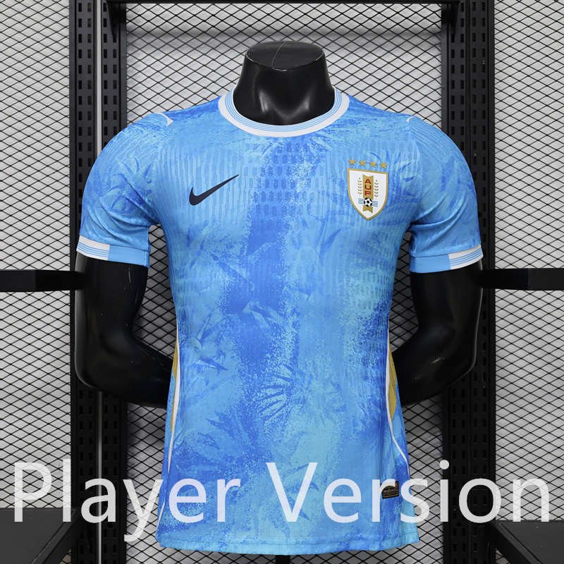 0fe648cb 2026-2027 Player Version Uruguay Blue Soccer Jersey AAA - Image 1