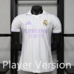 Player version 26-27 Real Madrid  White Soccer Jersey AAA