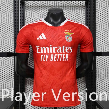 Player Version 26-27 Benfica Home Red Soccer Jersey AAA