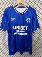 (S-4XL) 26-27 Ranger Home Blue Soccer Jersey AAA
