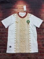 (s-4xl)2026-27 Morocco Away White Soccer Jersey AAA