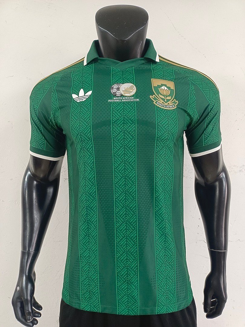 IMG_0307 Player version 2026-27 South Africa Away Green Soccer Jersey AAA - Image 1