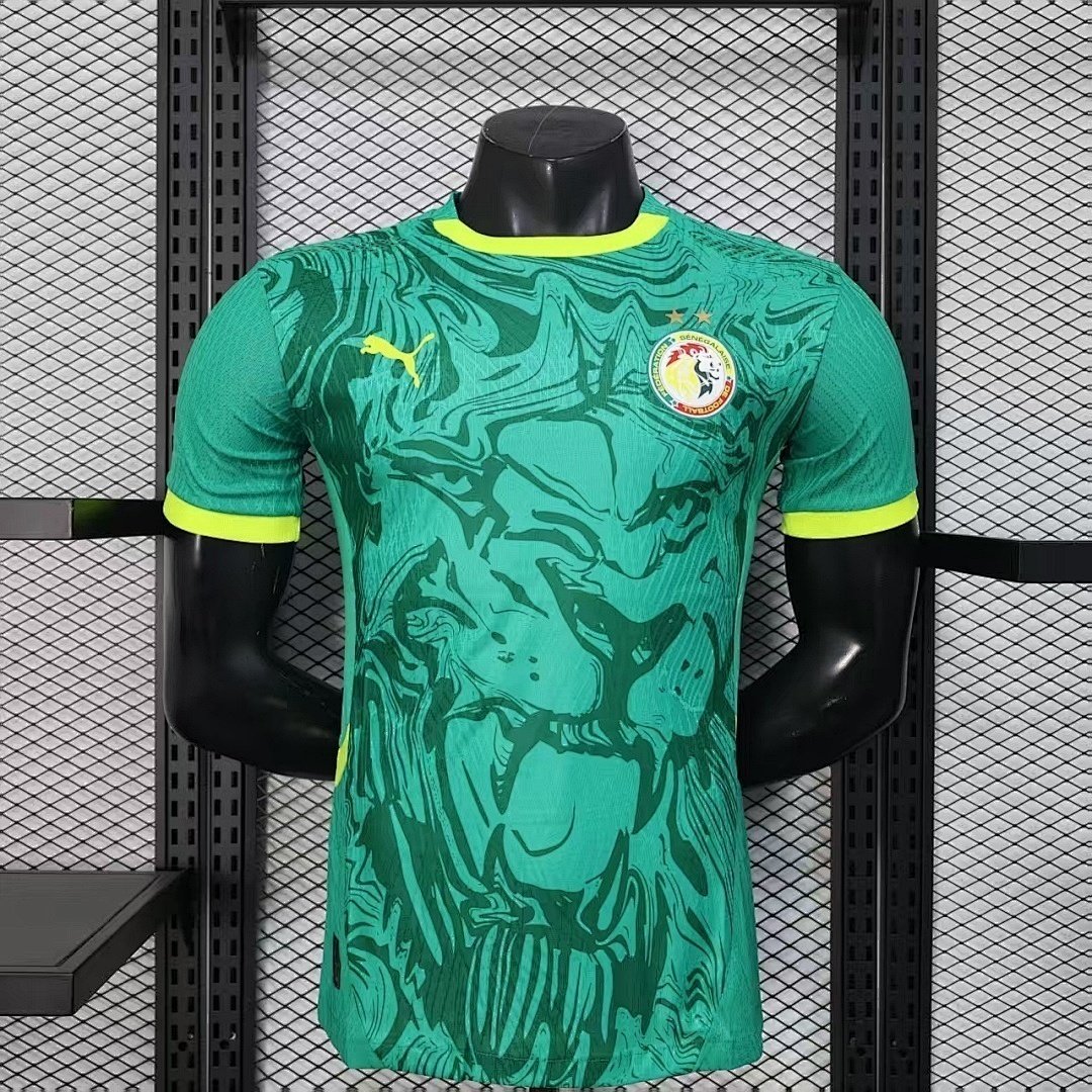 IMG_0324 Player version 2026-27 Senegal Away Green Soccer Jersey AAA - Image 1