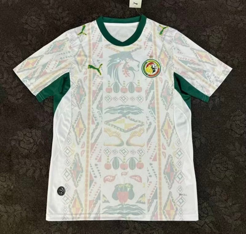 IMG_0325 (S-4XL) 2026-2027 Senegal Home White Soccer Jersey AAA - Image 1