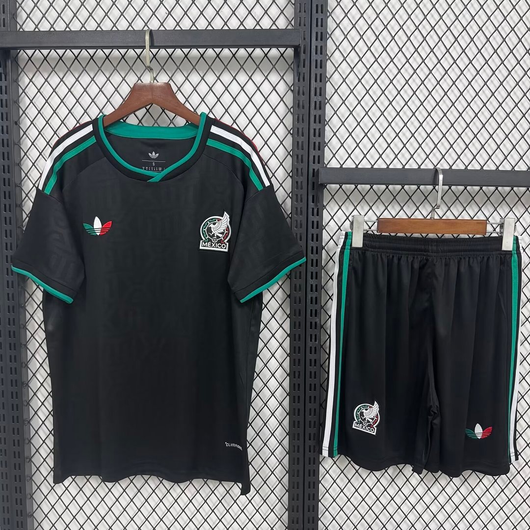 IMG_0492 2026-2027 Mexico 2nd Away Black Soccer uniform - Image 1