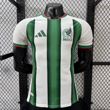 Player Version 2026-2027 Mexico White Green Soccer Jersey AAA