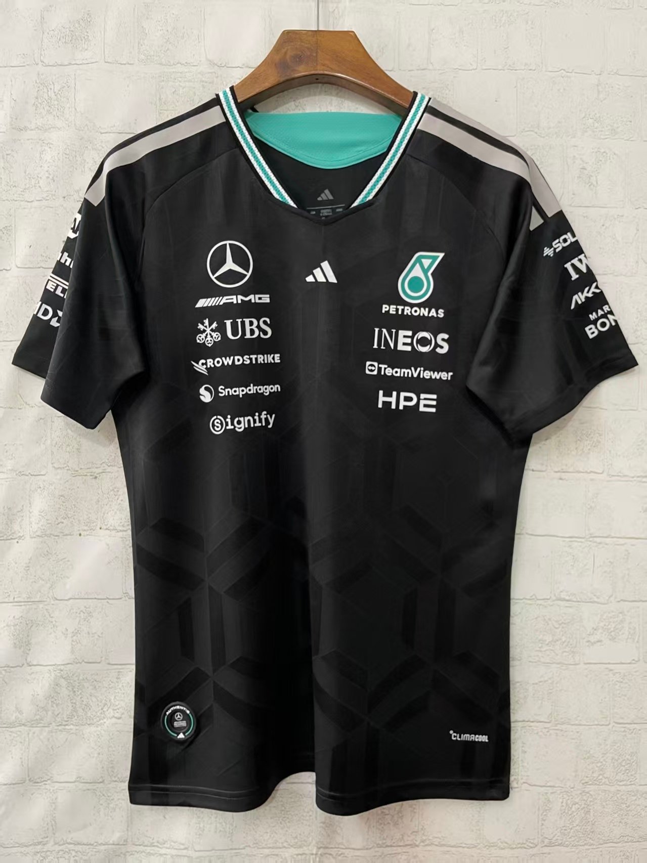 IMG_9559 (S-5xl)2026-2027 F1 Mercedes Black Racing Suit - Image 1
