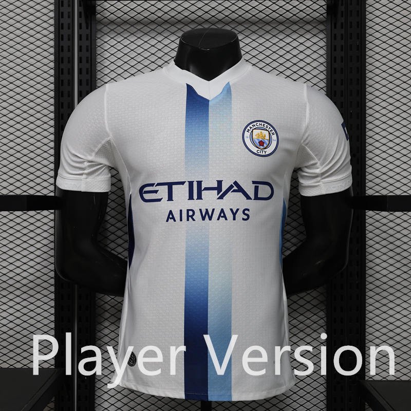 IMG_9891 Player version 2026-2027 Manchester City Away White Soccer Jersey AAA - Image 1