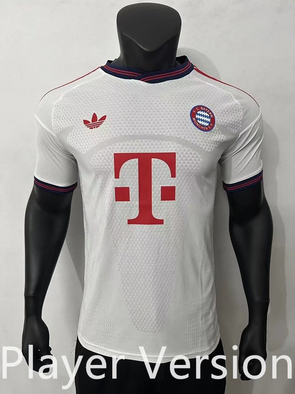 IMG_9898 2026-27 Player Version Bayern Munich Away White Soccer Jersey AAA - Image 1